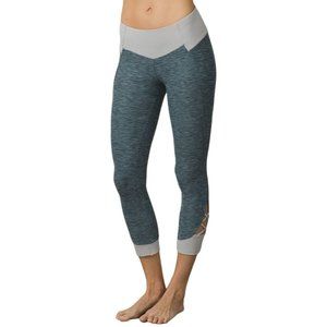 Prana Women’Blue Yoga Capri Leggings Style Josette